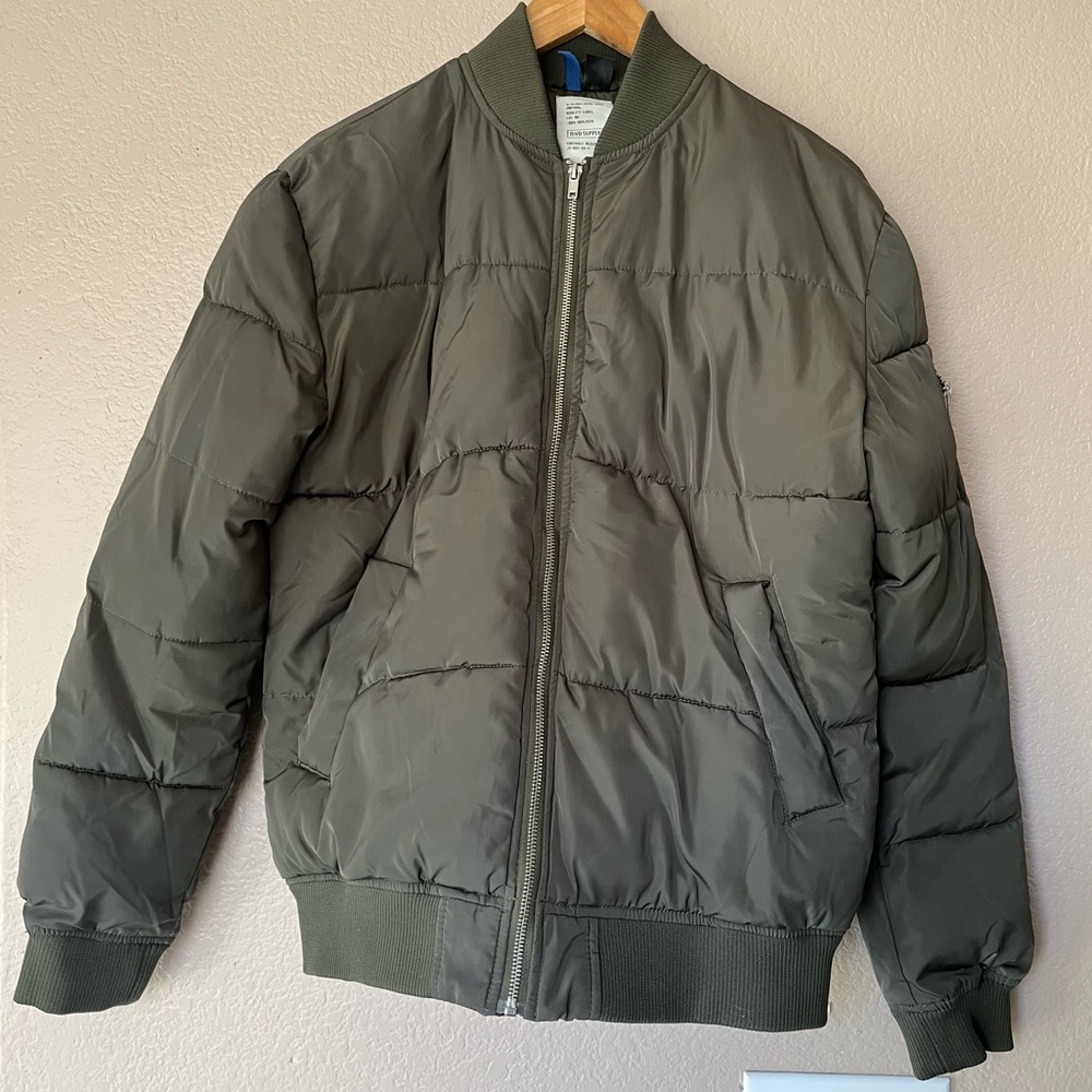 QUILTED BOMBER JACKET